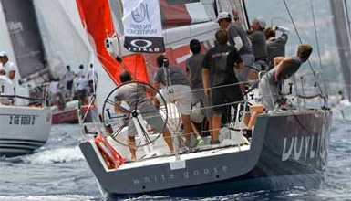 Duvetica durante la Palermo Montecarlo