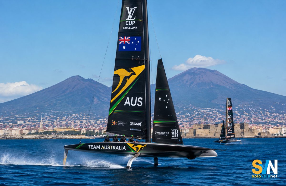 Immagine generata dall'IA di un possibil Team Australia per la 38° Coppa America