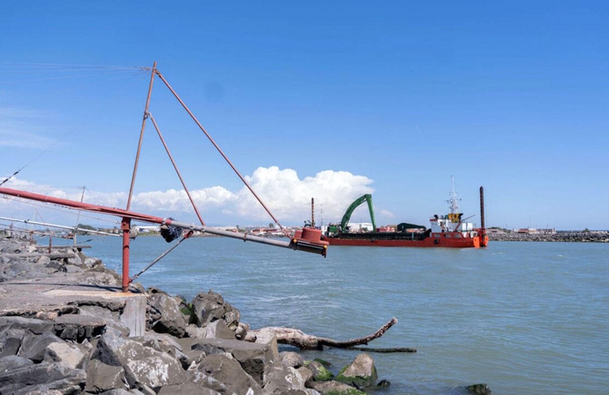 Dragaggio del Tevere a Fiumara Grande: riparte la nautica di Fiumicino