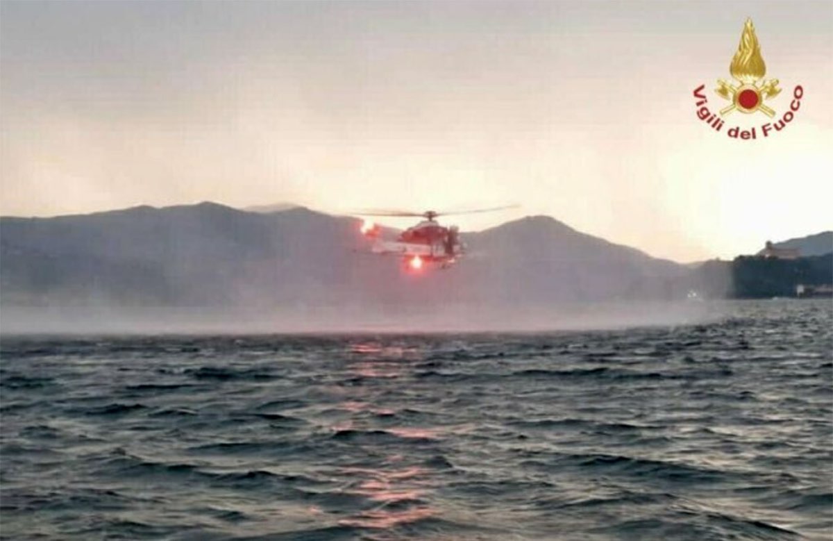 Naufragio sul Lago Maggiore: quattro morti e un disperso