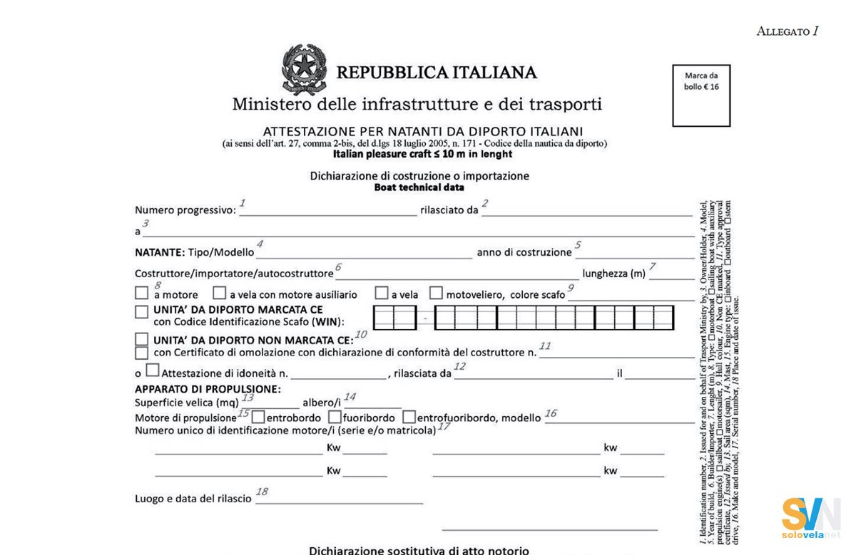 Natanti: ora è possibile navigare all'estero