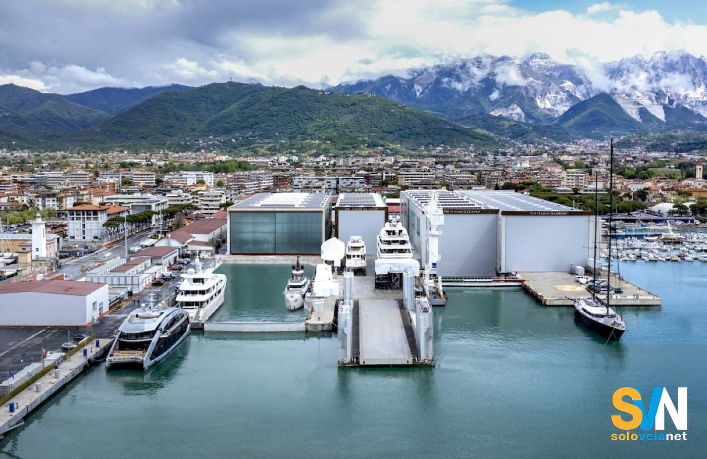Alcuni degli stabilimenti di The Italian Sea Group