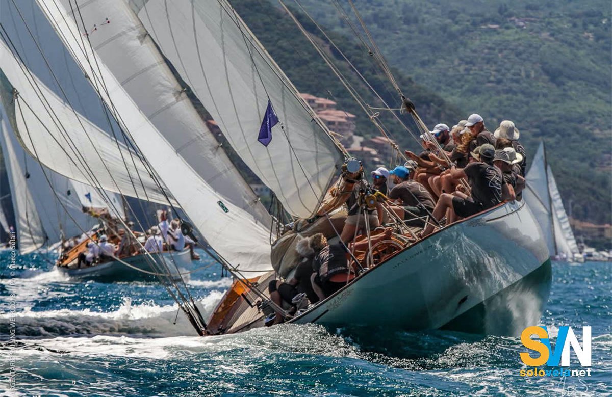 Un momento dell'ultima edizione dell Argentario Sailing Week