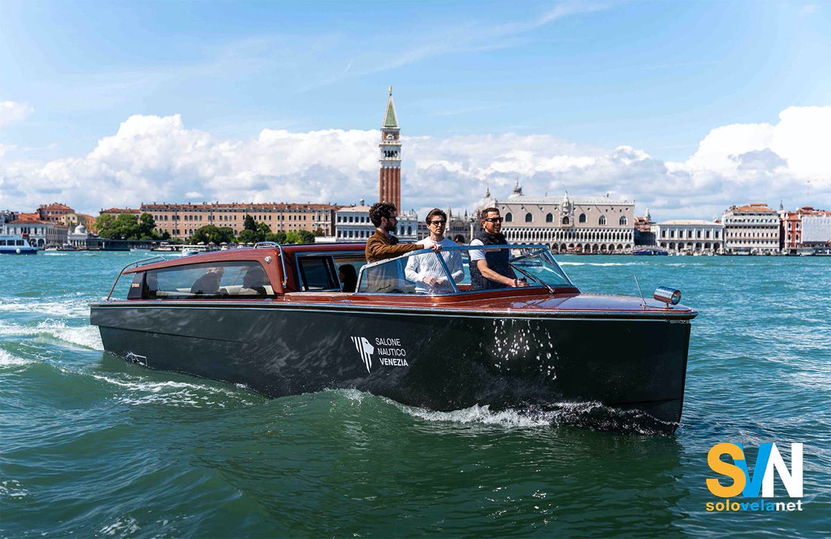 Il taxi boat Lucietta fa il suo esordio durante il Salone Nautico di Venezia 2025