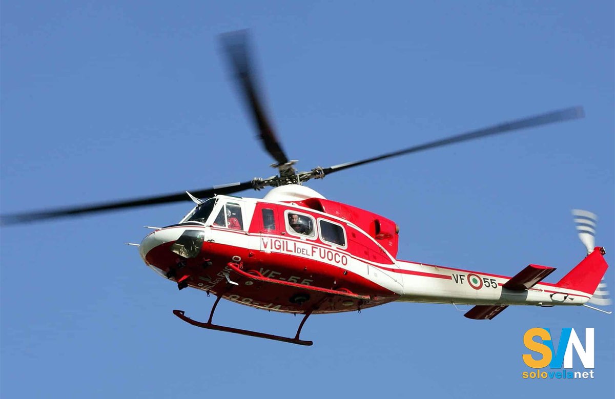 Elicottero dei Vigili del Fuoco