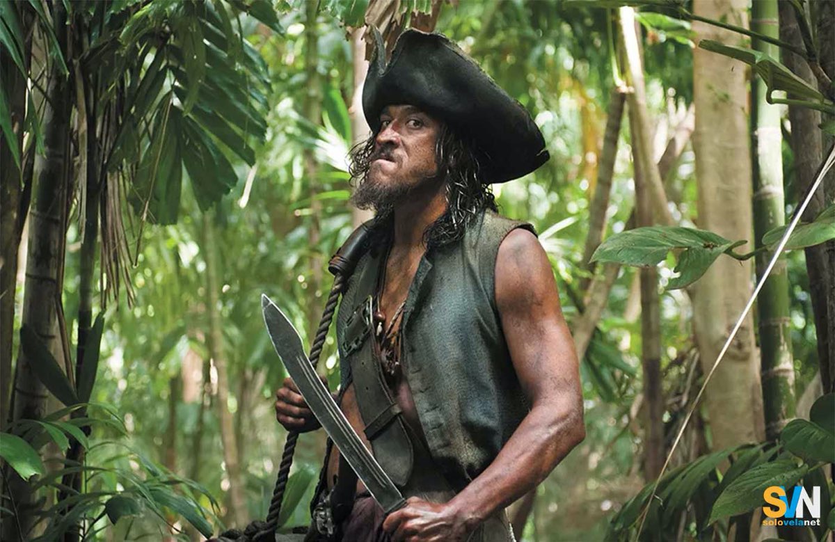 Tamayo Perry, il pirata della Queen Anne nel cast Pirati dei Caraibi - Oltre i confini del mare