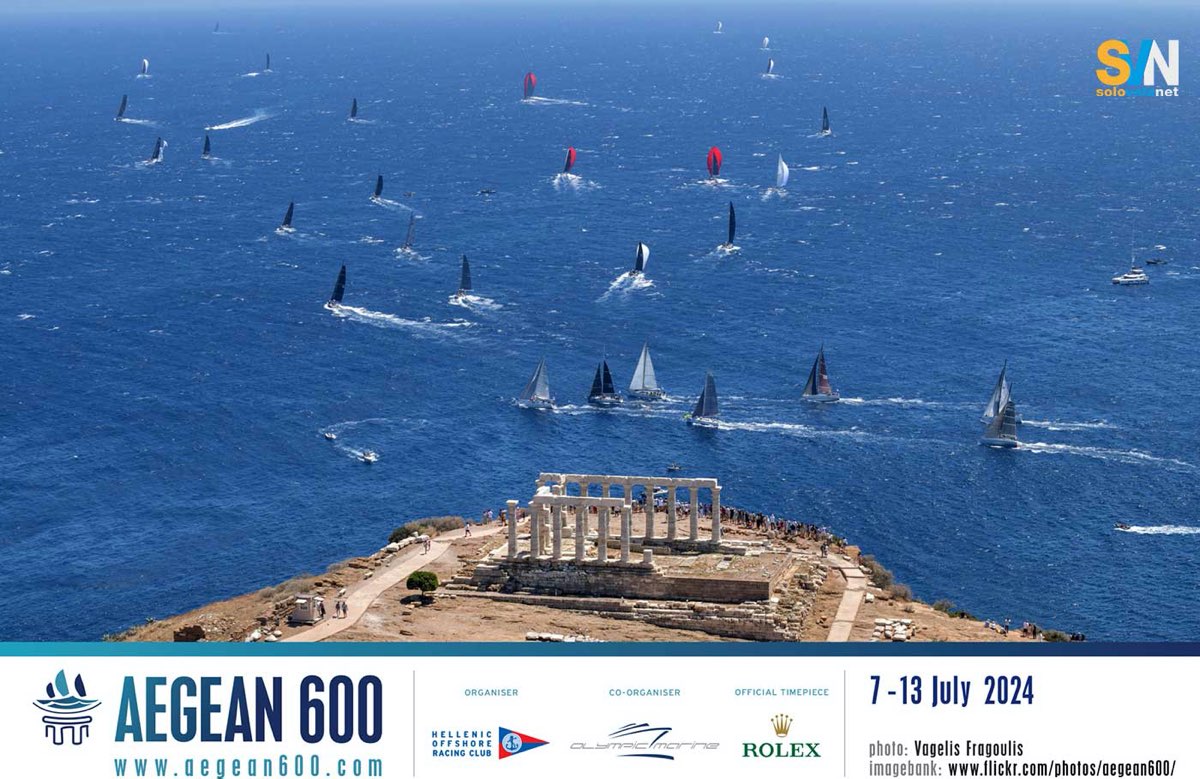 Aegean 600: la regata cult tra le isole greche