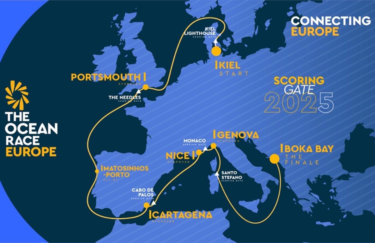 The Ocean Race Europe 2025: date, tappe, team e barche in regata