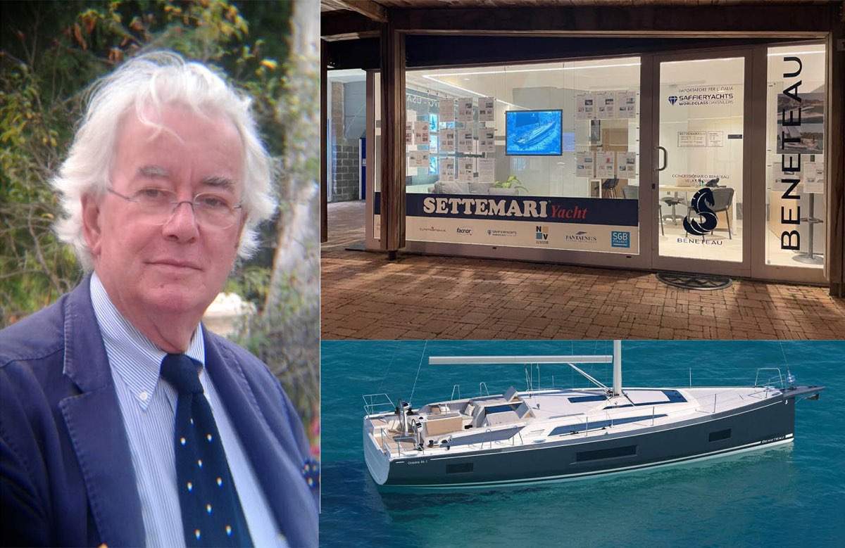 Silvano Botti, fondatore della Settemari, oggi importatore Beneteau