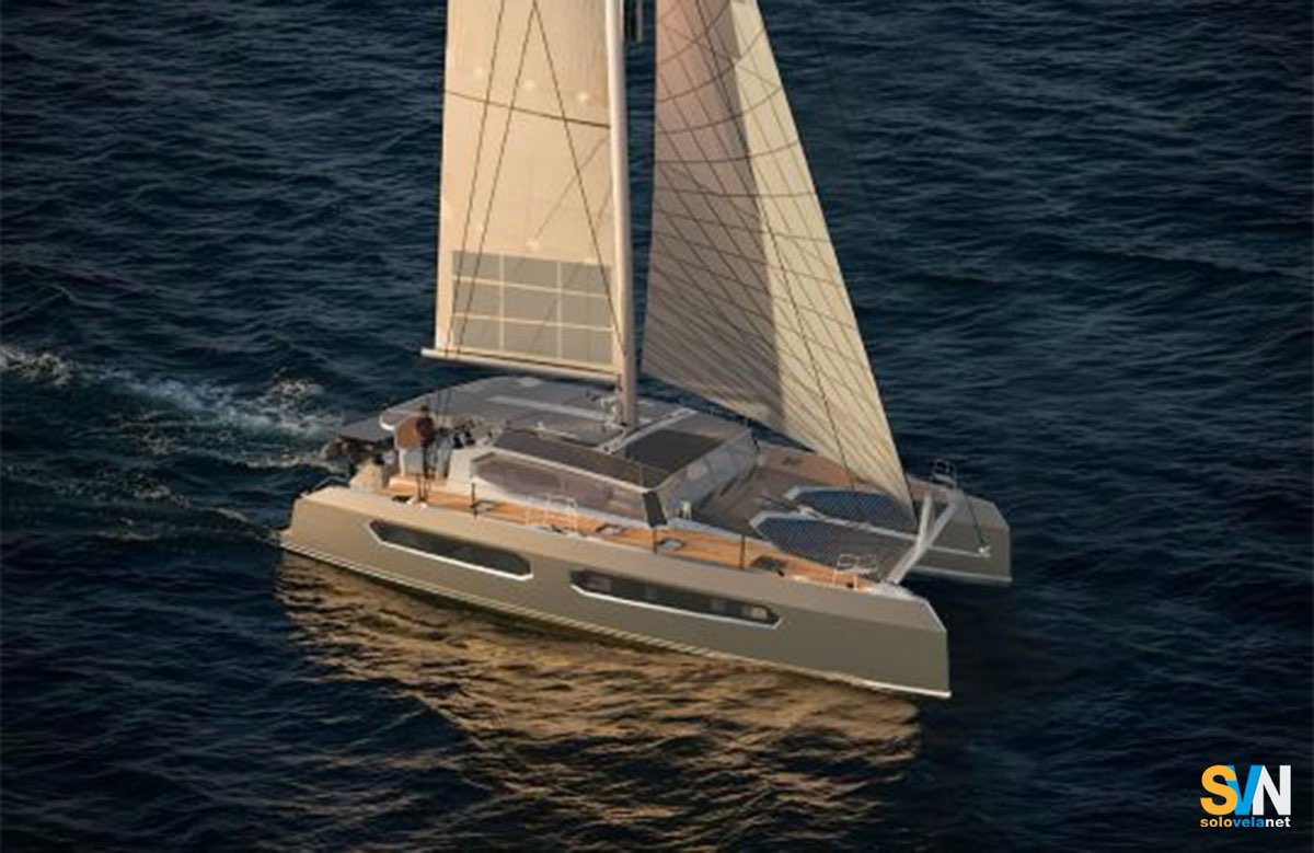 iYacht lancia Hu chu 55, un catamarano sostenibile ad alte prestazioni