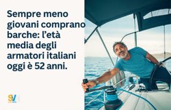 L’età degli armatori italiani continua a salire: barche sempre più costose, meno giovani proprietari