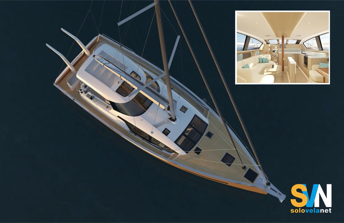 Il deck-saloon Horizon 47 della Allures