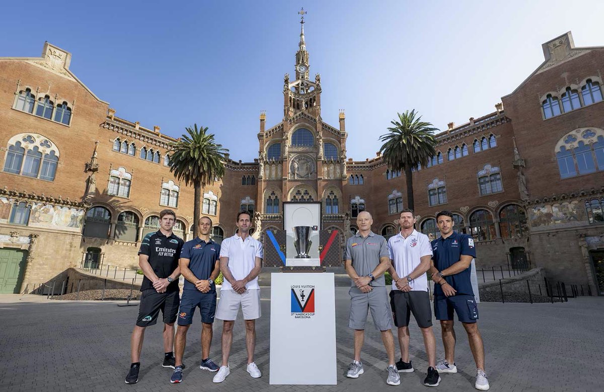 Coppa America: a Barcellona inizia la Louis Vuitton Cup