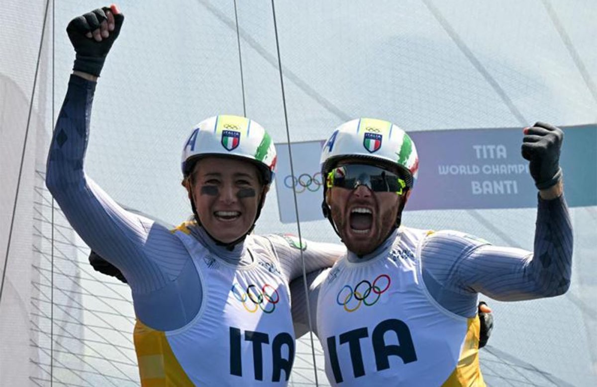 Tita - Banti campioni Nacra 17 Parigi 2024