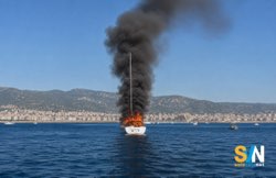 Dufour 530 Smart Electric prende fuoco e affonda a Palma: incendio partito dalle batterie al litio