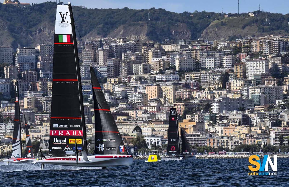 America’s Cup, Luna Rossa parte forte a Napoli: è in testa dopo la prima giornata