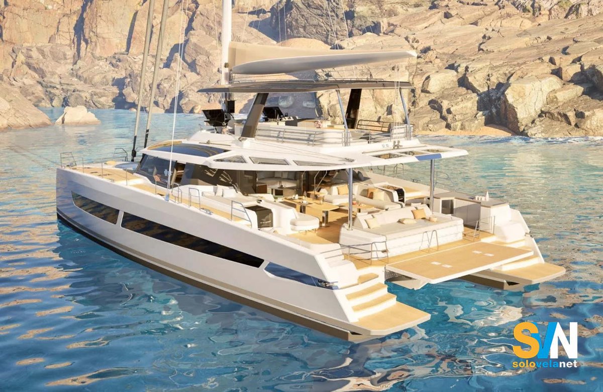 Fountaine Pajot FPY 70S, prove ad Antibes prima del Salone di Genova