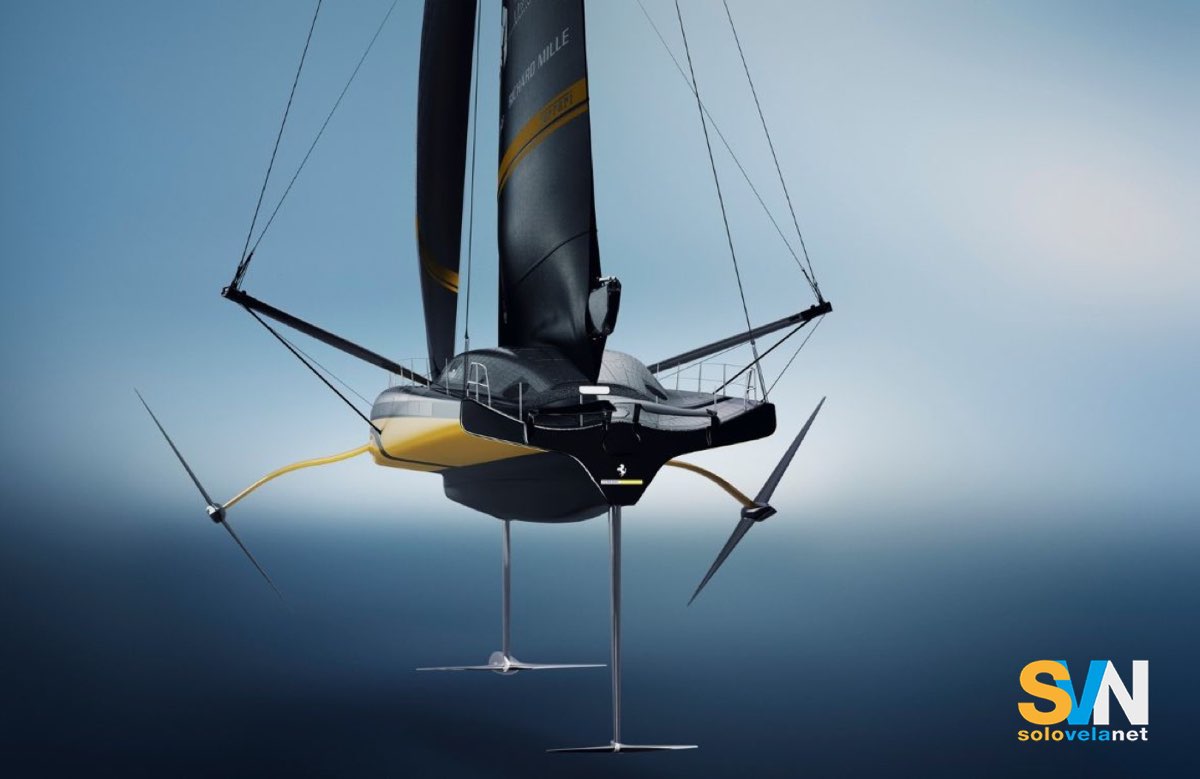 Ferrari Hypersail, una rete elettrica a 800 volt alimentata da energie rinnovabili