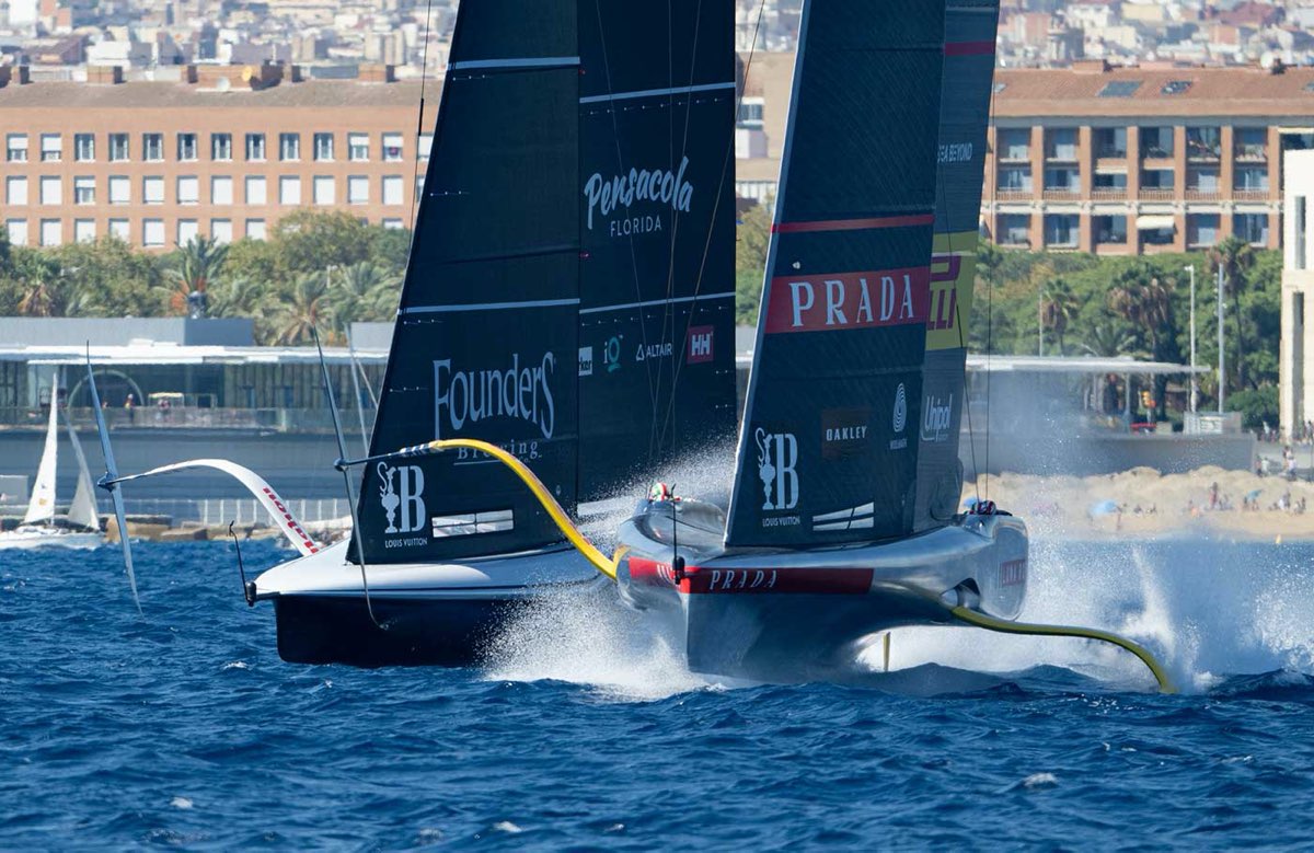Semifinale Louis Vuitton Cup: Luna Rossa fa 4-0 su American Magic