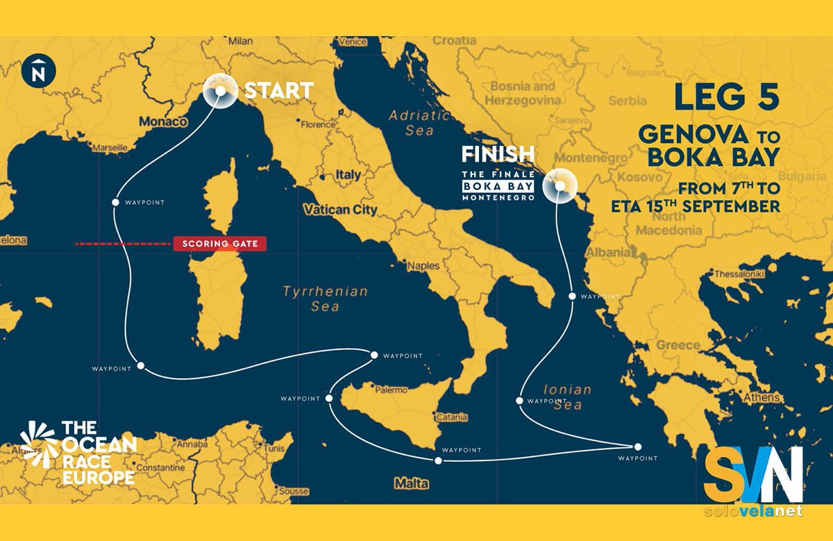 La tappa conclusiva della The Ocean Race 2025 si annuncia come una vera e propria maratona nel cuore del Mediterraneo