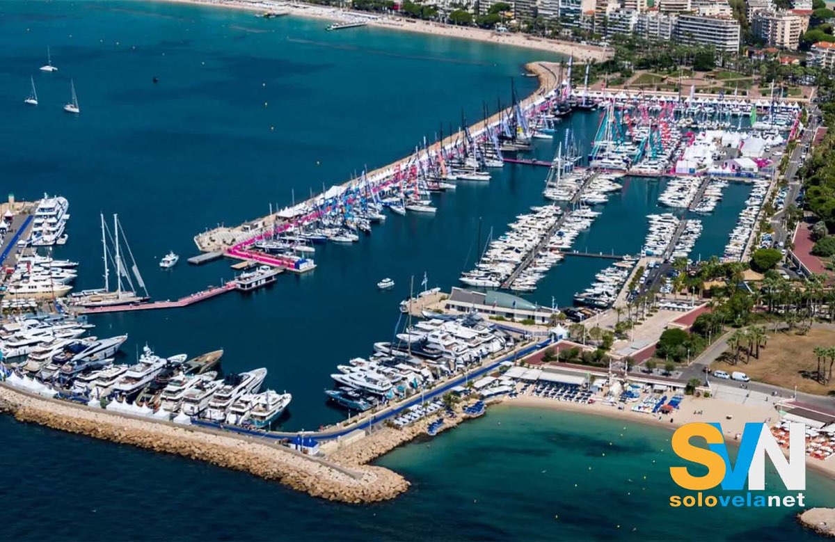 Port Canto, il marina dove si svolge il Cannes Yachting Festival per la sua componente vela