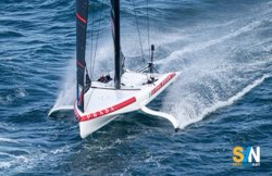 America’s Cup a Napoli, Luna Rossa vince le prove e GB1 torna in acqua