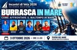 Burrasca in mare aperto: i grandi navigatori raccontano cosa fare a Incontri di Vela 2026 