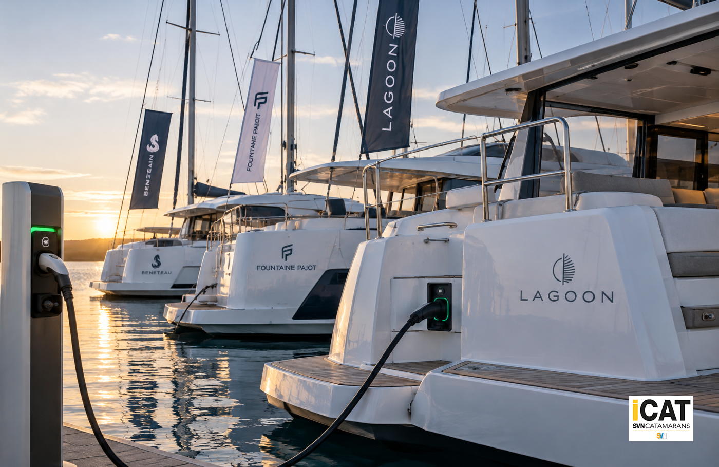 Beneteau e Fountaine Pajot insieme per accelerare l’elettrificazione della vela