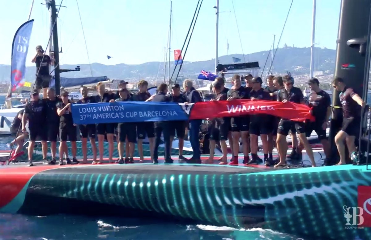 Team New Zealand è di un altro pianeta: 7-2 e quinta Coppa America vinta