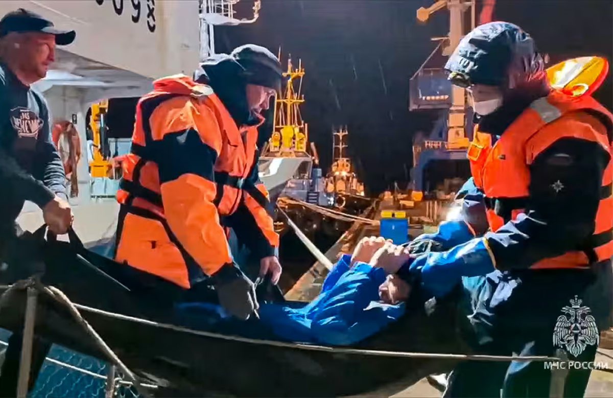 Mikhail Pichugin tratto in salvo dopo 67 giorni alla deriva