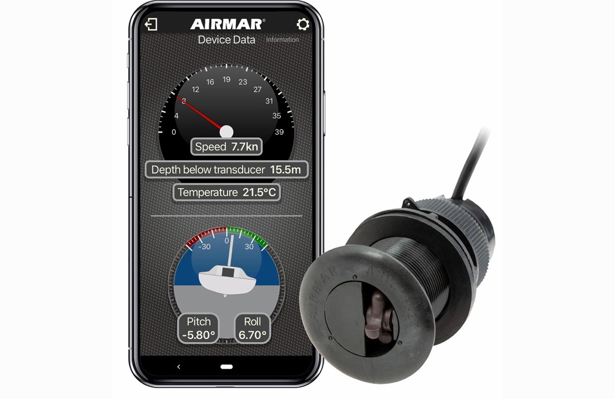 AIRMAR TriSonic: il sensore a ultrasuoni senza rotellina