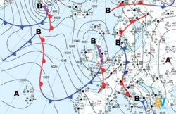 Cosa è una carta sinottica e perché è importante consultarla prima di uscire in mare
