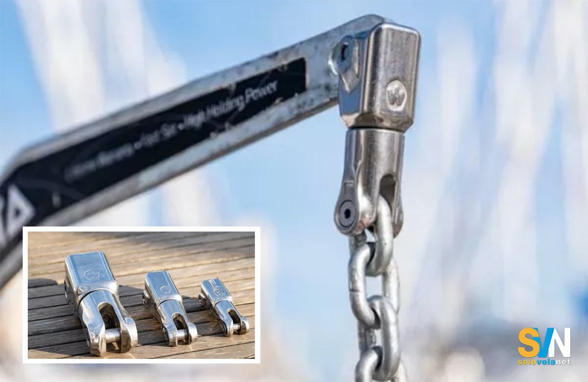 Il nuovo giunto snodabile per ancora delal Wichard