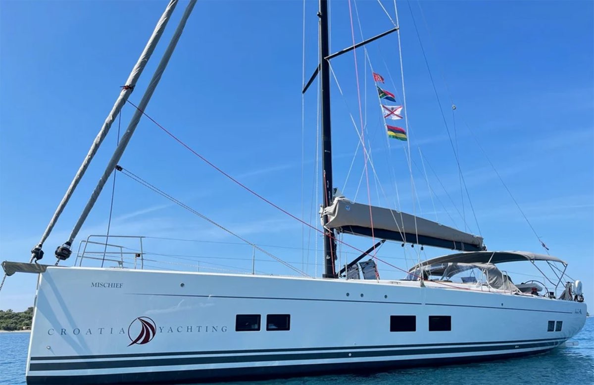 Mischief, l'Hanse 588 rubato in estate in Croazia e ritrovato in Brasile