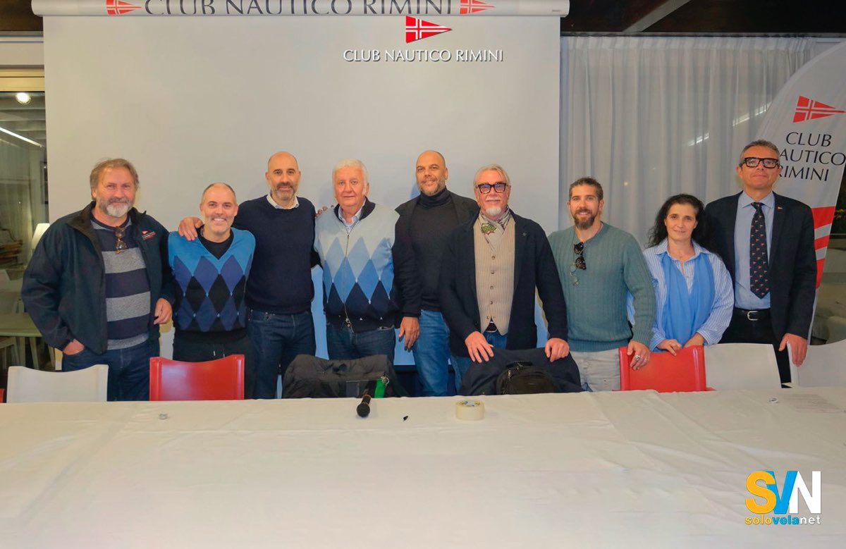 Il nuovo consiglio direttivo del Club Nautico Rimini