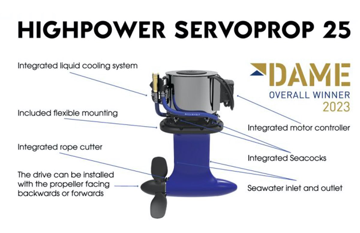 HighPower ServoProp 25 di Oceanvolt