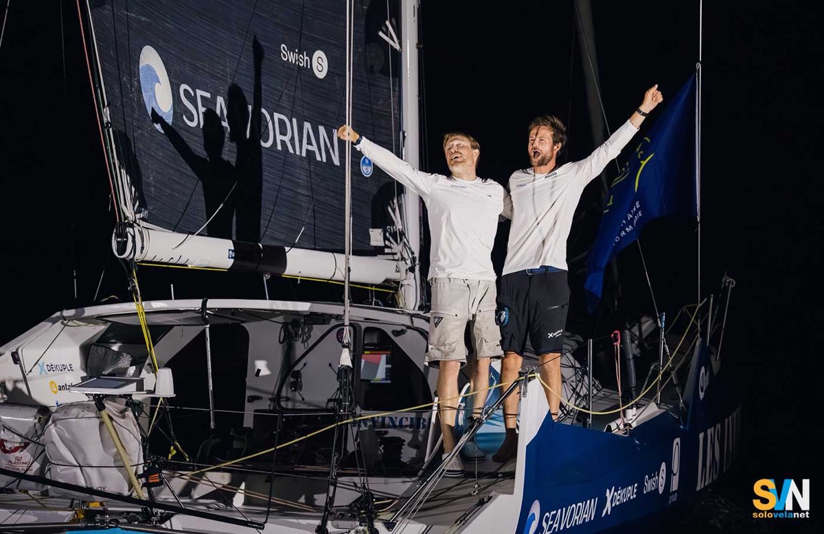 Transat Café l’Or: festa italiana con il terzo posto di Pietro Luciani