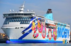 Cinque navi Moby-Tirrenia all’asta: soppressa la rotta Napoli-Palermo