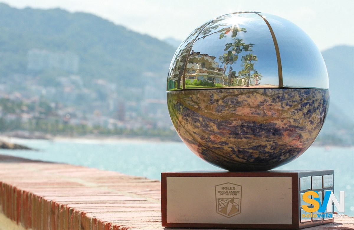 Il trofeo del Sailor of the year di World Sailing