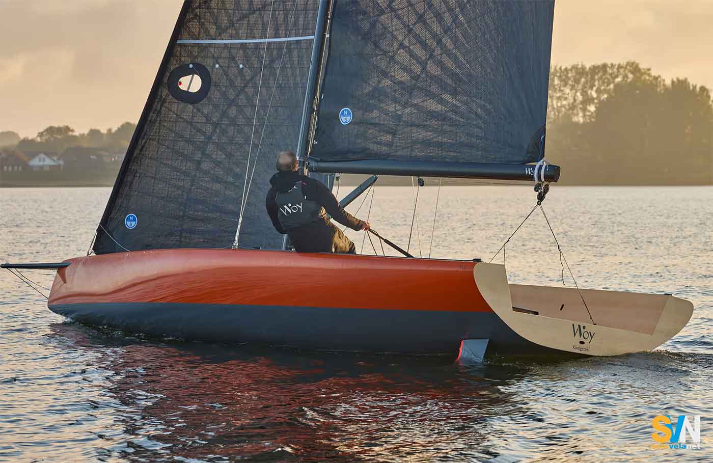 Woy 26, il daysailer in legno che arriva dalla Germania