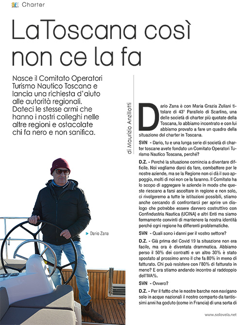 La Toscana così non ce la fa
