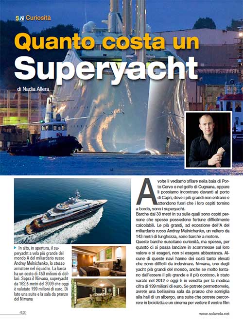 Quanto costa un Superyacht