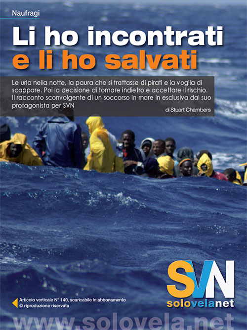 Il racconto sconvolgente di un soccorso in mare