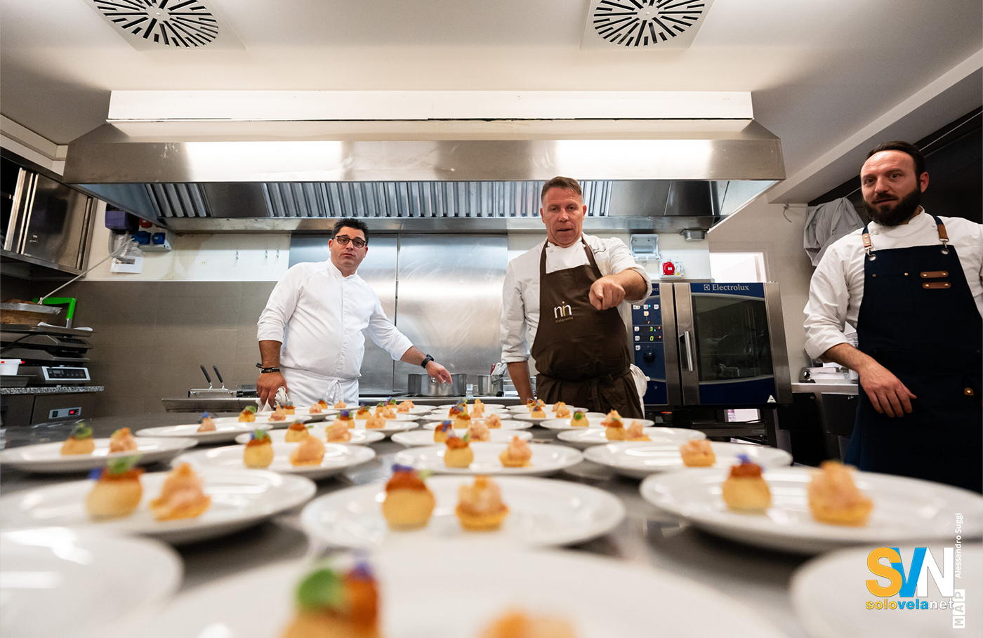Cooking Star 2025: gli chef stellati si sfidano in barca e ai fornelli alla Veleziana Sailing Week