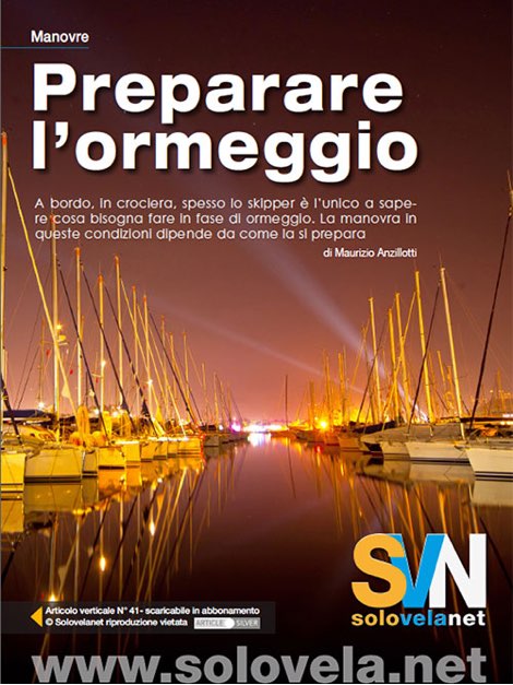 Preparare l’ormeggio