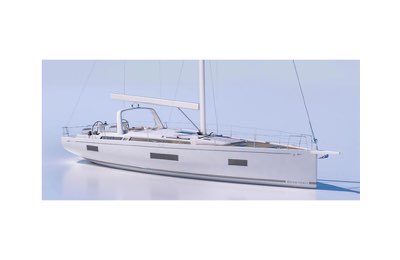 Oceanis Yacht 54, il rendering