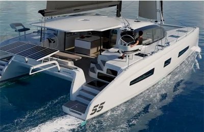 Outremer 55, il rendering