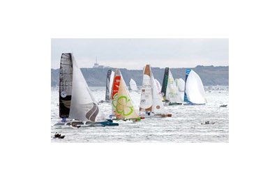 La partenza della Route du Rhum
