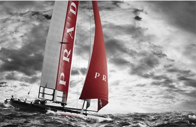 Prada sponsorizza Luna Rossa