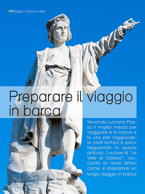 Preparare il viaggio in barca